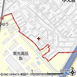 埼玉県白岡市小久喜321-4周辺の地図