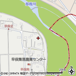 埼玉県東松山市早俣499周辺の地図