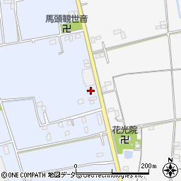埼玉県春日部市立野74周辺の地図