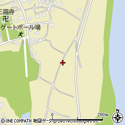 茨城県常総市坂手町332周辺の地図