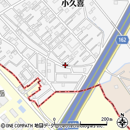 埼玉県白岡市小久喜352周辺の地図