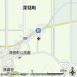 福井県福井市深見町55周辺の地図