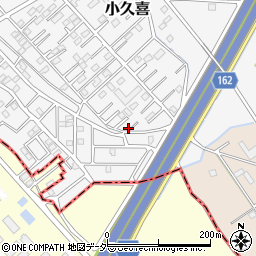 埼玉県白岡市小久喜261周辺の地図