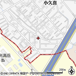 埼玉県白岡市小久喜328-9周辺の地図