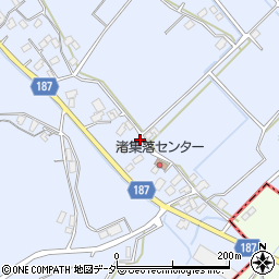 茨城県行方市矢幡606周辺の地図