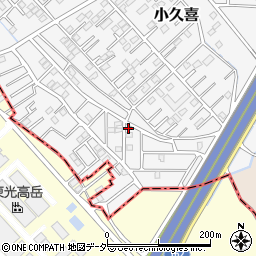 埼玉県白岡市小久喜328-8周辺の地図