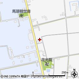 埼玉県春日部市椚305周辺の地図