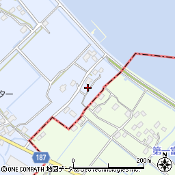 茨城県行方市矢幡142周辺の地図