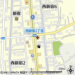 デニーズ蓮田店周辺の地図