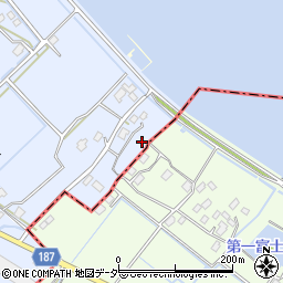 茨城県行方市矢幡140周辺の地図