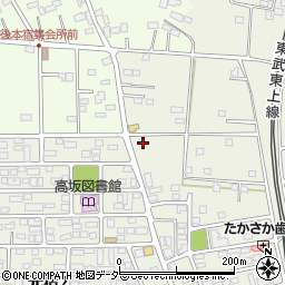 埼玉県東松山市元宿1丁目1-22周辺の地図