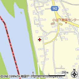 茨城県坂東市小山2342周辺の地図