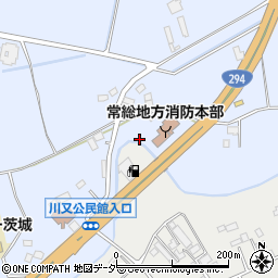 茨城県常総市水海道山田町738周辺の地図