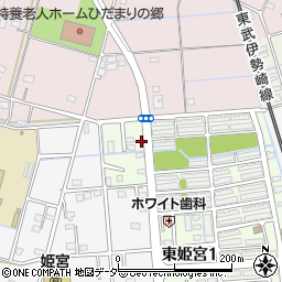 姫宮(C)駐車場周辺の地図