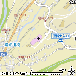 八ケ岳総合博物館周辺の地図
