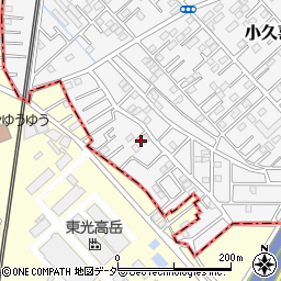 埼玉県白岡市小久喜296-7周辺の地図