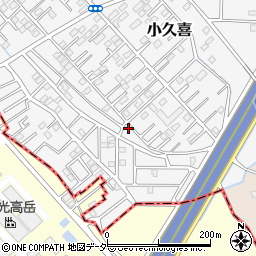 埼玉県白岡市小久喜262周辺の地図