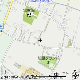 埼玉県宮代町（南埼玉郡）中周辺の地図