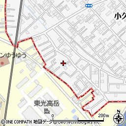 埼玉県白岡市小久喜299-3周辺の地図