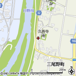 三尾野町ふれあい会館周辺の地図