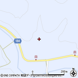 福井県丹生郡越前町森周辺の地図