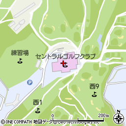 セントラルゴルフクラブ周辺の地図