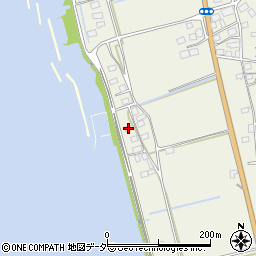 茨城県行方市島並156周辺の地図