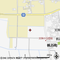 福井県福井市帆谷町周辺の地図