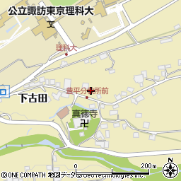 長野県茅野市豊平下古田6576周辺の地図