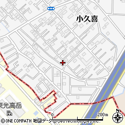 埼玉県白岡市小久喜263-1周辺の地図