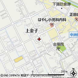 長野県諏訪市中洲546-7周辺の地図