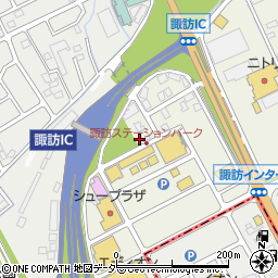 ほけんの窓口　諏訪ステーションパーク店周辺の地図