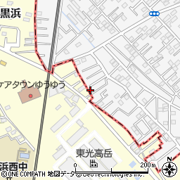 埼玉県白岡市小久喜291-2周辺の地図