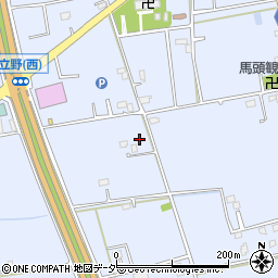 埼玉県春日部市立野103周辺の地図