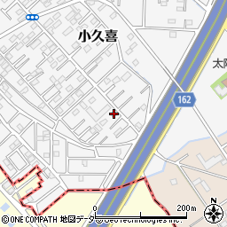 埼玉県白岡市小久喜232-5周辺の地図