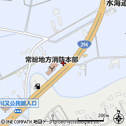 茨城県常総市水海道山田町805周辺の地図