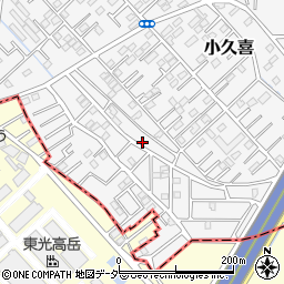 埼玉県白岡市小久喜312-1周辺の地図