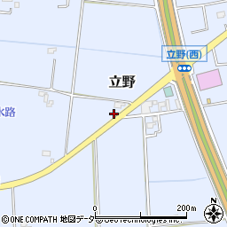 埼玉県春日部市立野806周辺の地図