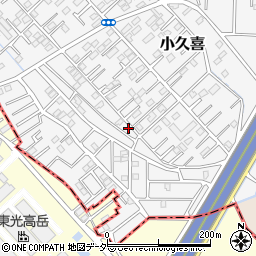 埼玉県白岡市小久喜263-4周辺の地図