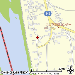 茨城県坂東市小山1646周辺の地図