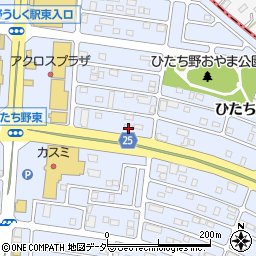 晃陽学園つくば校学生会館周辺の地図