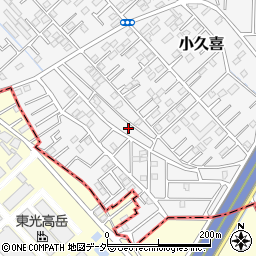 埼玉県白岡市小久喜312周辺の地図