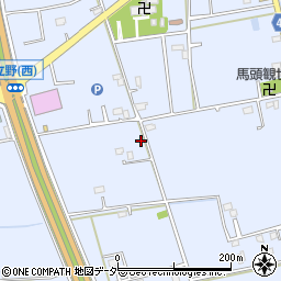 埼玉県春日部市立野133周辺の地図