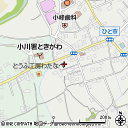 埼玉県比企郡ときがわ町玉川2457-1周辺の地図