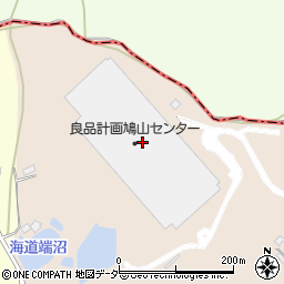 良品計画鳩山センター周辺の地図