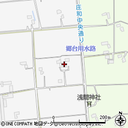 埼玉県春日部市椚726周辺の地図