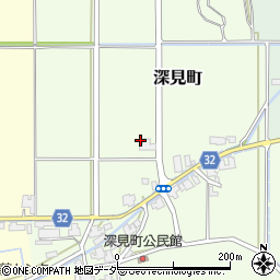 福井県福井市深見町48-7周辺の地図