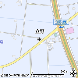 埼玉県春日部市立野804周辺の地図