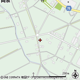 埼玉県白岡市岡泉1150-3周辺の地図