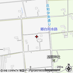 埼玉県春日部市椚725周辺の地図